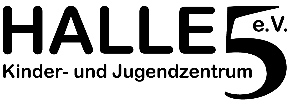 HALLE5 Logo schwarz